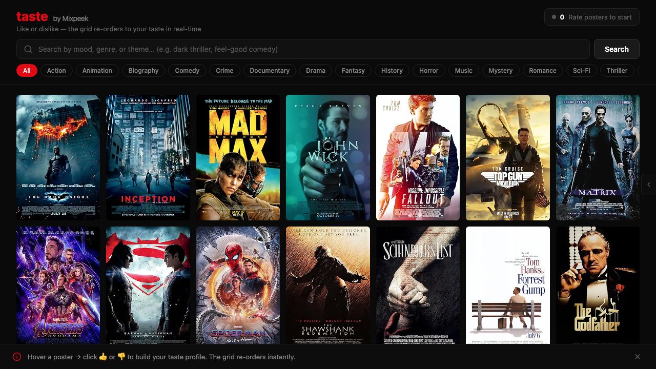 Movie Personalization